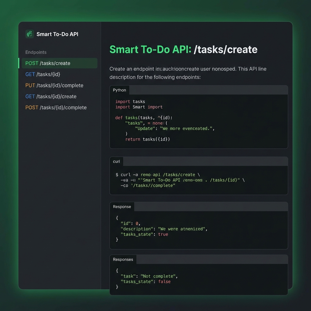 Smart To-Do API